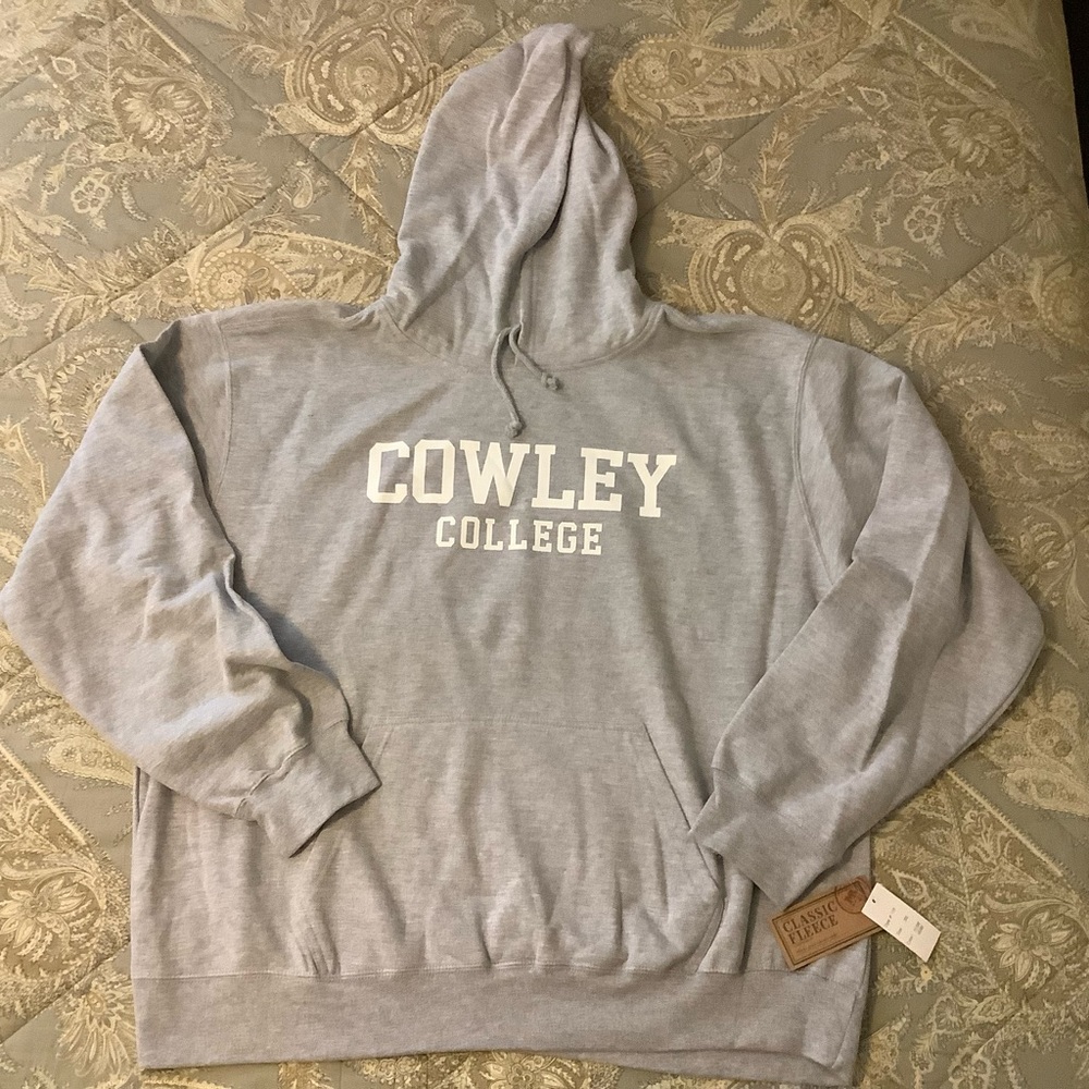 NWT Crowley County Tigers Jr College Hoodie Sweatshirt Men’s Sz 3XL